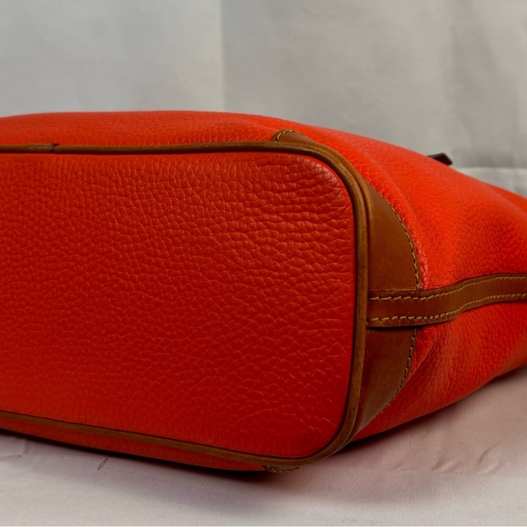 Dooney &‎ bourke orange pebble tote - Picture 11 of 14